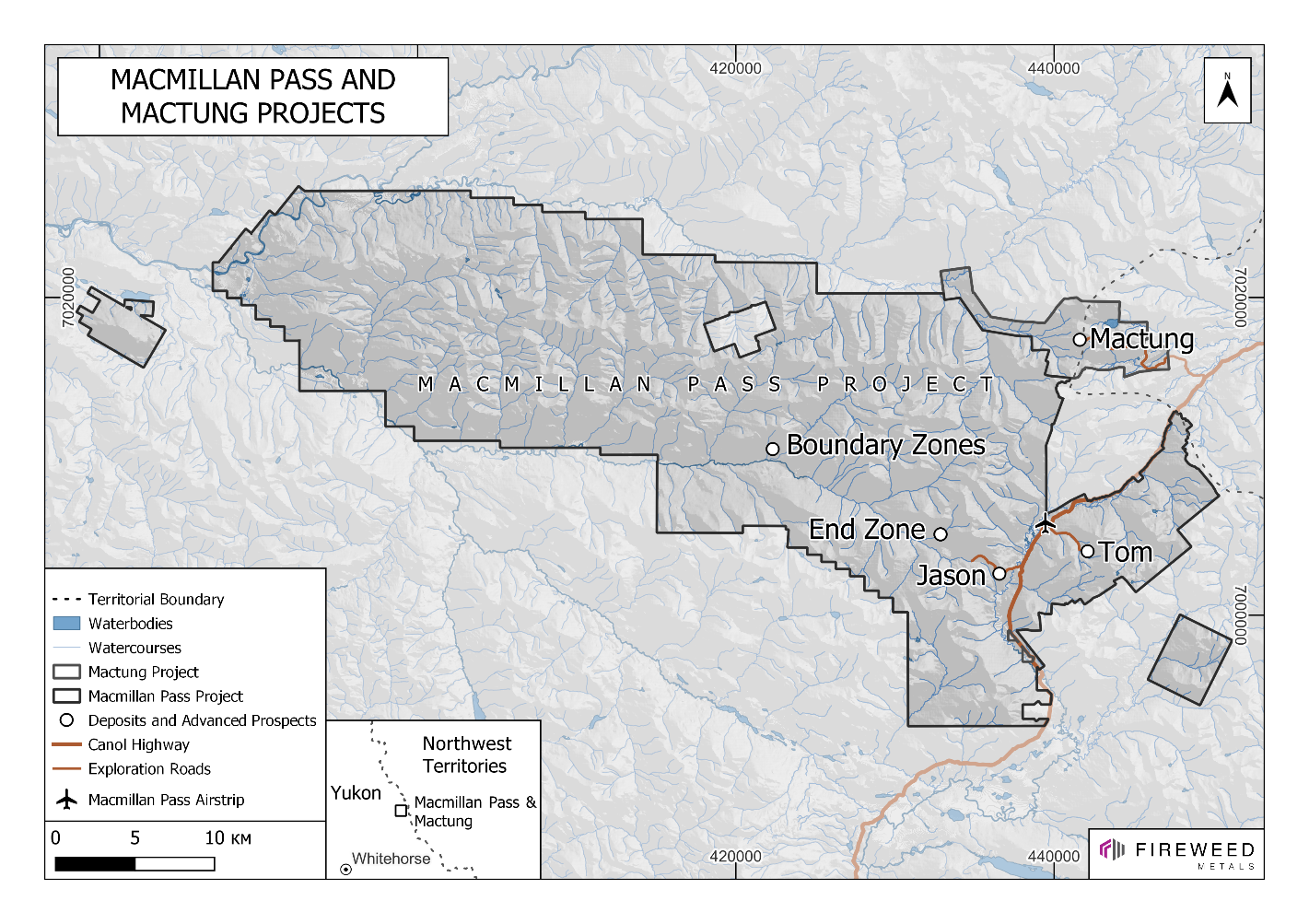 Read more about the article Fireweed Commences 2022 Drill Program At Macmillan Pass